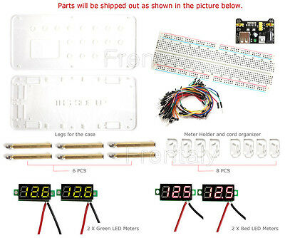 Power Supply & ShowCase #1 MB-102 Prototype Breadboard 65pcs Jump Cable Wires 